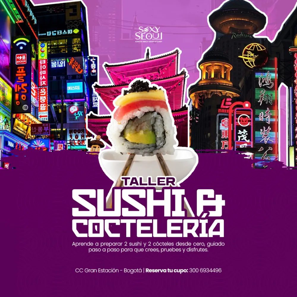 Taller de Sushi & Coctelería