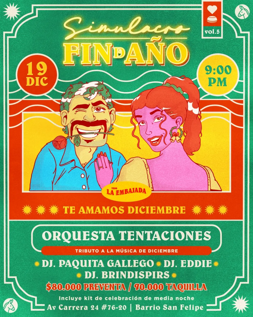 Fiesta: Simulacro de Fin de Año