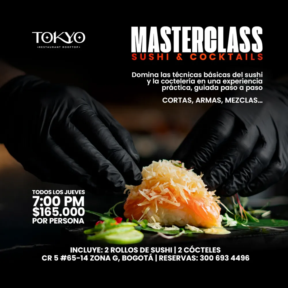 SUSHI & COCKTAILS MASTERCLASS