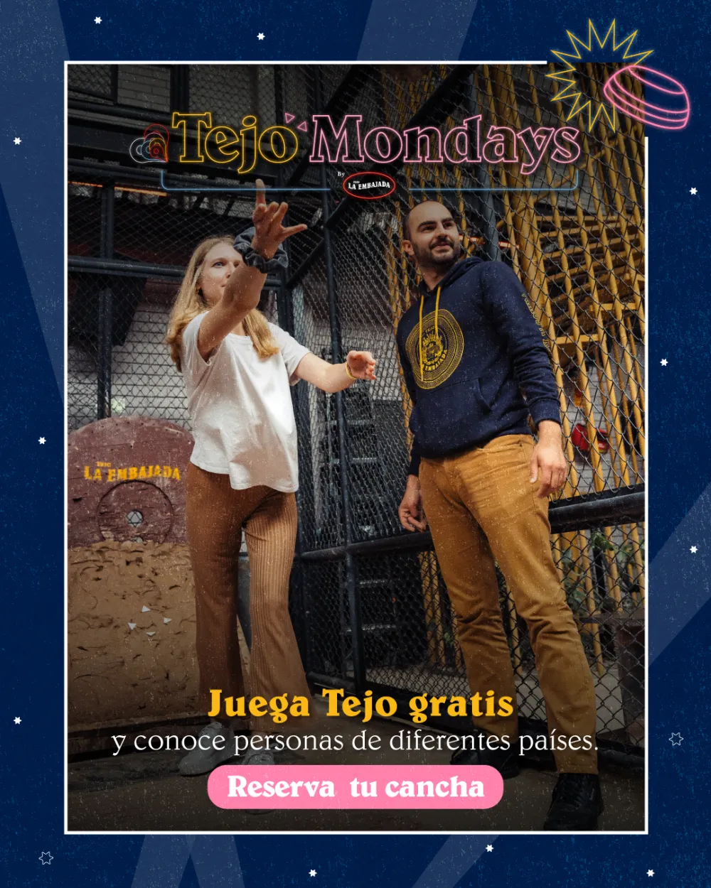 Tejo Mondays GRATIS